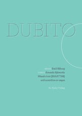 Dubito SSAATTBB Choral Score cover